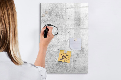 Dry erase magnetic board Meal planner