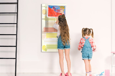 Dry erase magnetic board Today planner