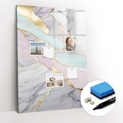 Magnetic drawing board Menu planner