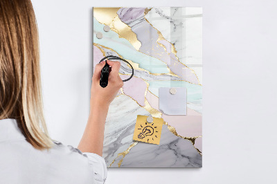 Dry erase board magnetic Menu planner