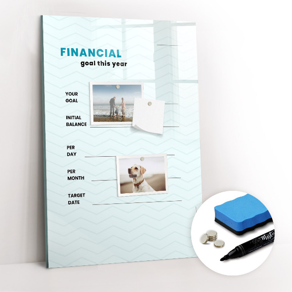 Dry erase board magnetic Marble