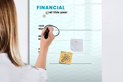 Dry erase board magnetic Marble