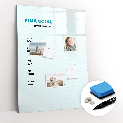 Dry erase board magnetic Marble