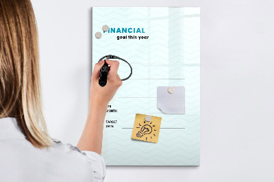 Dry erase board magnetic Marble