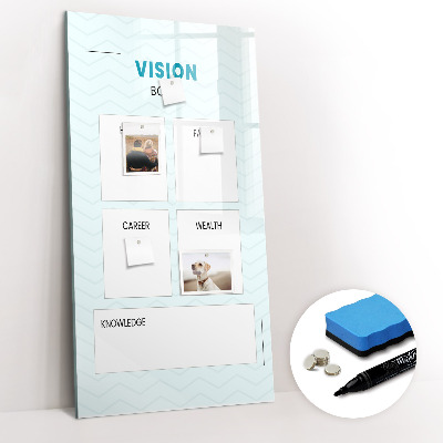 Dry erase magnetic board Financial planner