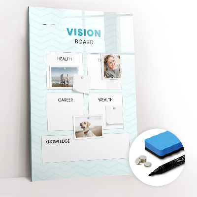 Dry erase magnetic board Financial planner
