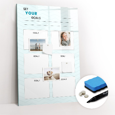 Dry erase board magnetic Weekly planner