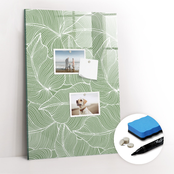 Dry erase magnetic board Goal planner