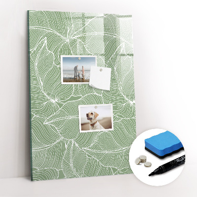 Dry erase magnetic board Goal planner