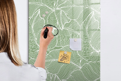 Dry erase magnetic board Goal planner
