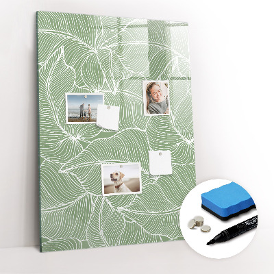Dry erase magnetic board Goal planner