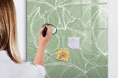 Dry erase magnetic board Goal planner