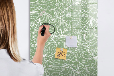 Dry erase magnetic board Goal planner