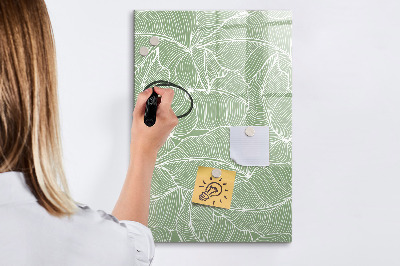 Dry erase magnetic board Goal planner
