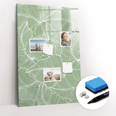 Dry erase magnetic board Goal planner
