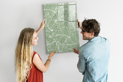 Dry erase magnetic board Goal planner