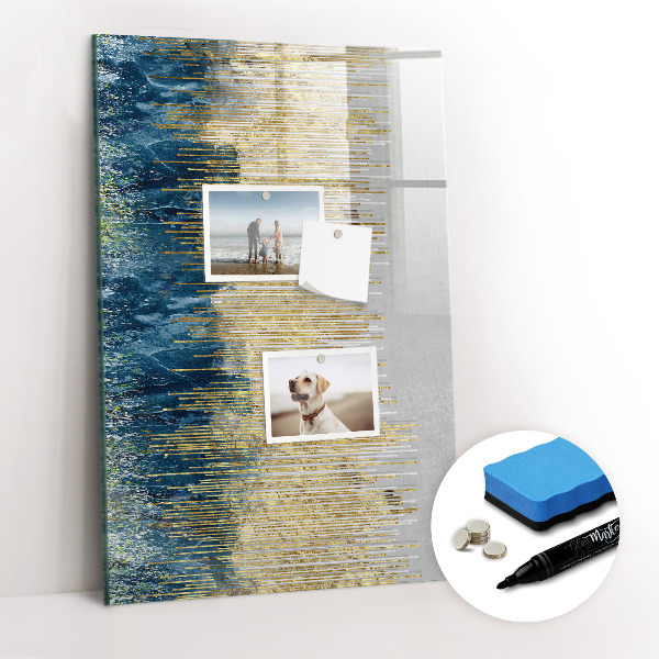 Dry erase board magnetic Decorative pattern