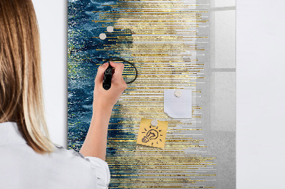 Dry erase board magnetic Decorative pattern