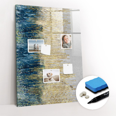 Dry erase board magnetic Decorative pattern
