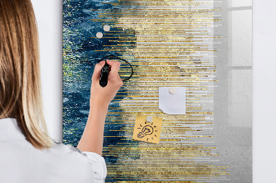 Dry erase board magnetic Decorative pattern