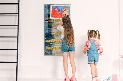 Dry erase board magnetic Decorative pattern