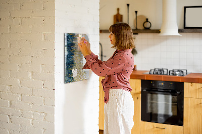 Dry erase board magnetic Decorative pattern