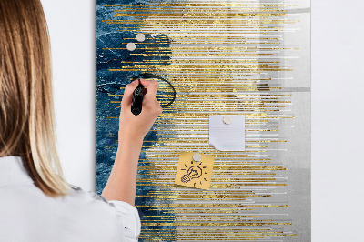 Dry erase board magnetic Decorative pattern