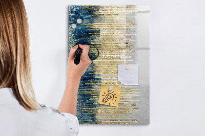 Dry erase board magnetic Decorative pattern