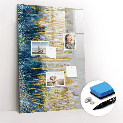Dry erase board magnetic Decorative pattern