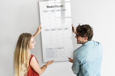 Dry erase magnetic board Decorative pattern