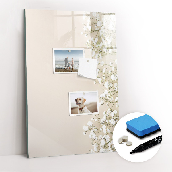 Dry erase board magnetic Vision board
