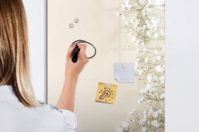 Dry erase board magnetic Vision board