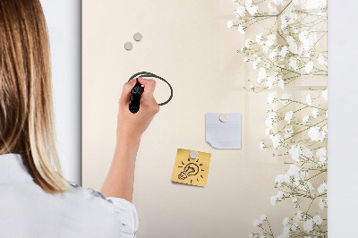 Dry erase board magnetic Vision board