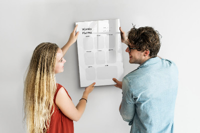 Dry erase board magnetic Marble absolute