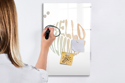 Dry erase magnetic board Challenge Planner