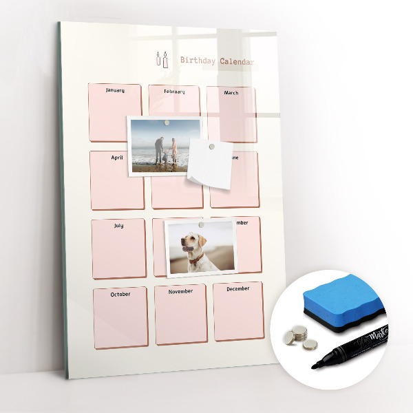 Dry erase board magnetic Hello Summer Lettering
