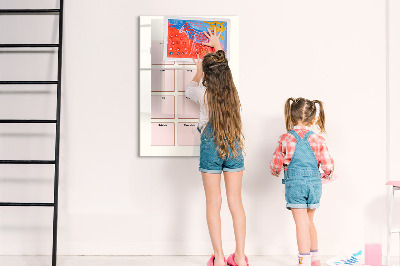 Dry erase board magnetic Hello Summer Lettering