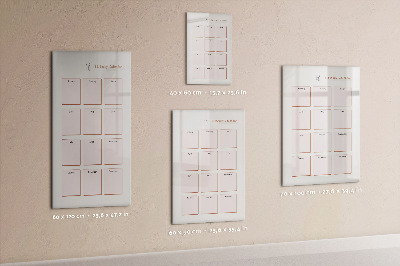 Dry erase board magnetic Hello Summer Lettering