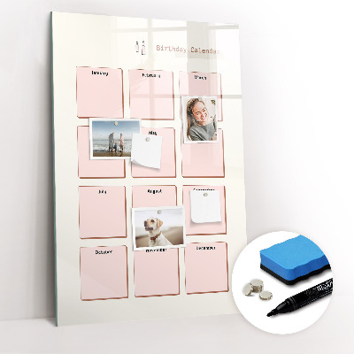 Dry erase board magnetic Hello Summer Lettering