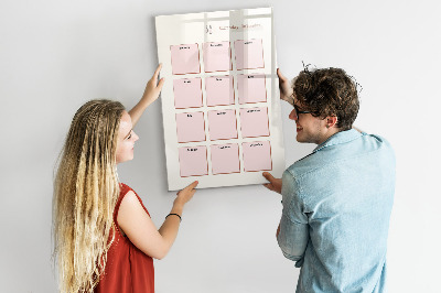 Dry erase board magnetic Hello Summer Lettering