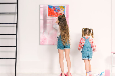 Magnetic board for writing Cleaning Checklist