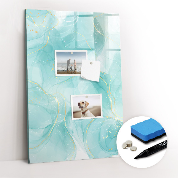Dry erase board magnetic Pastel Stains