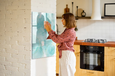 Dry erase board magnetic Pastel Stains