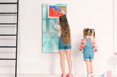Dry erase board magnetic Pastel Stains