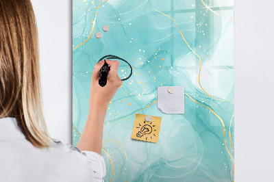 Dry erase board magnetic Pastel Stains