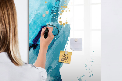 Dry erase magnetic board Marble Abstraction