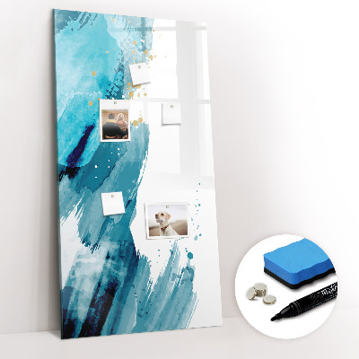 Dry erase magnetic board Marble Abstraction