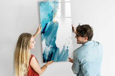 Dry erase magnetic board Marble Abstraction