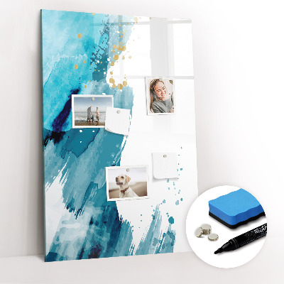 Dry erase magnetic board Marble Abstraction