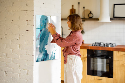 Dry erase magnetic board Marble Abstraction